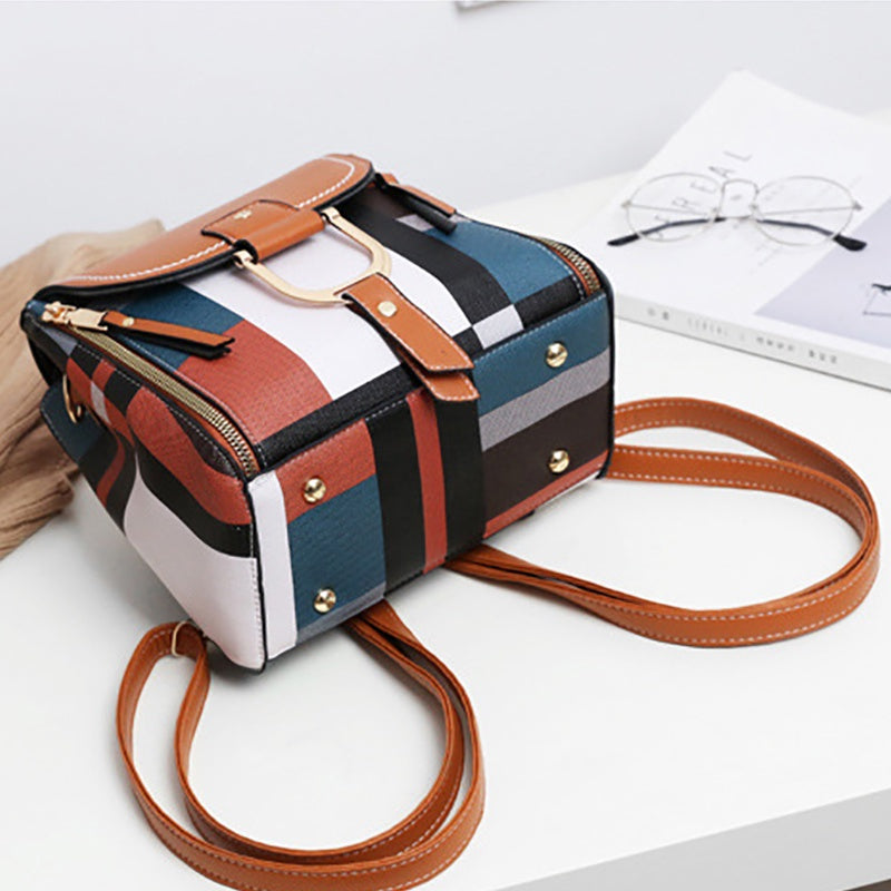 IELGY crossbody Korean fashion soft leather single and backpack