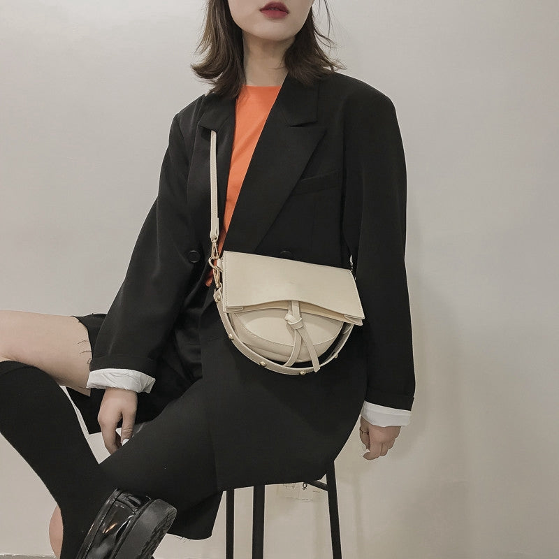 IELGY High quality multi-function horseshoe handbag shoulder bag