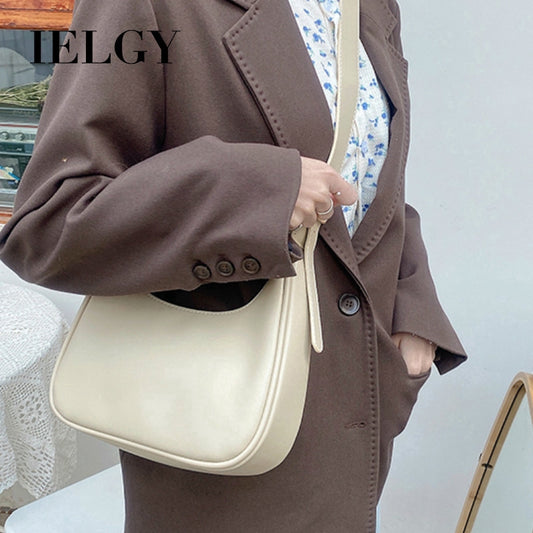 IELGY Baobao female retro armpit medieval bag hand-held crescent Single Shoulder Messenger dumpling baonv Chao