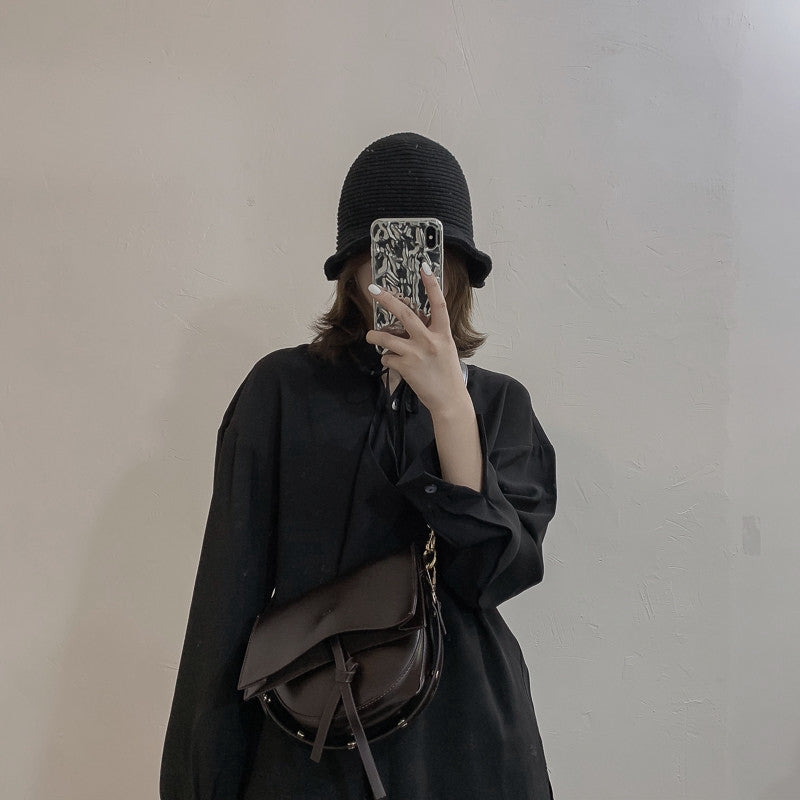 IELGY High quality multi-function horseshoe handbag shoulder bag