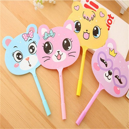 IELGY cute cartoon fan pen student ballpoint pen