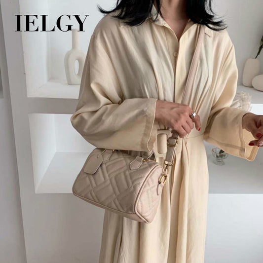 IELGY Women bag wild messenger bag fashion simple Boston handbag shoulder bag