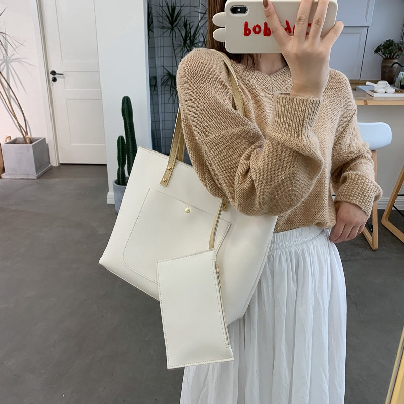 IELGY Korean style straddle bag simple fashion large capacity mother and child bag