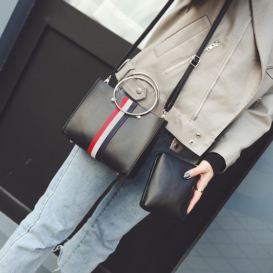 Korean version of the ring bag handbags student handbag