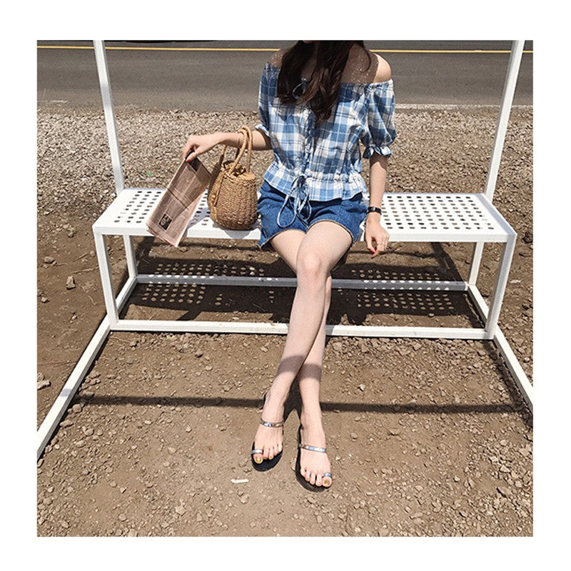 IELGY Handmade straw bag beach bag vacation summer handbag