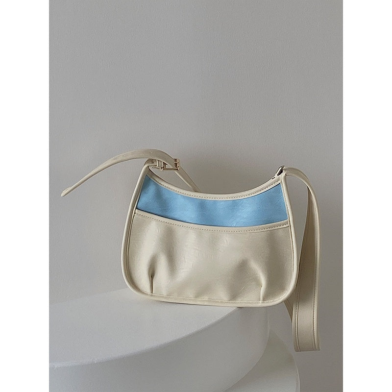 IELGY hit color casual diagonal bag women fashion one-shoulder trend