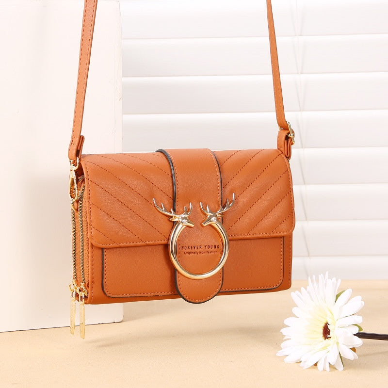 IELGY elegant simple summer texture fashion ladies multi-color optional wallet