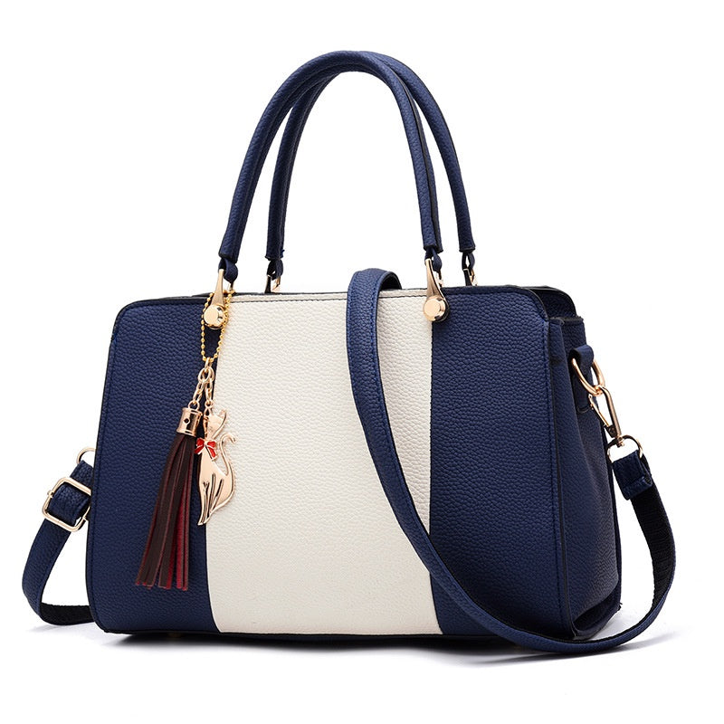 IELGY Fashion and Elegant Korean Color-blocking Personality Messenger Bag