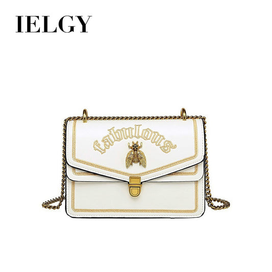IELGY Bee handbags new fashion chain bag retro Messenger bag