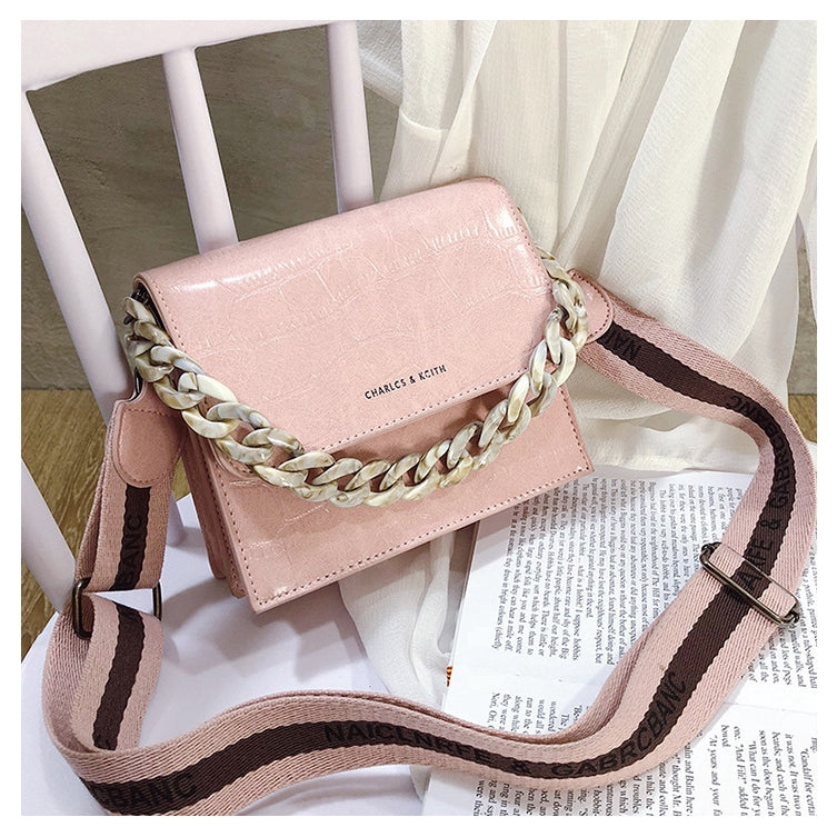 IELGY chain handbag crocodile shoulder diagonal bag