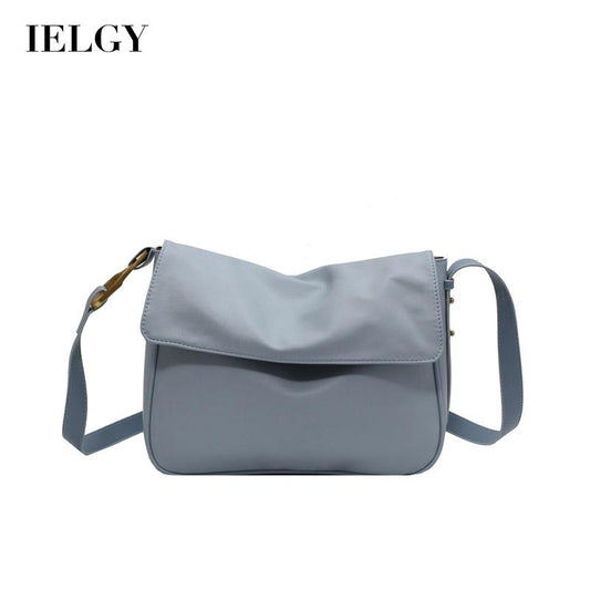 IELGY fashion women's bag super soft big bag simple shoulder bag
