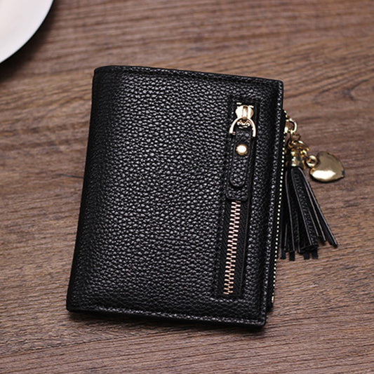 New stylish small wallet female short paragraph