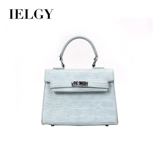 IELGY crocodile handbag classic Kelly bag