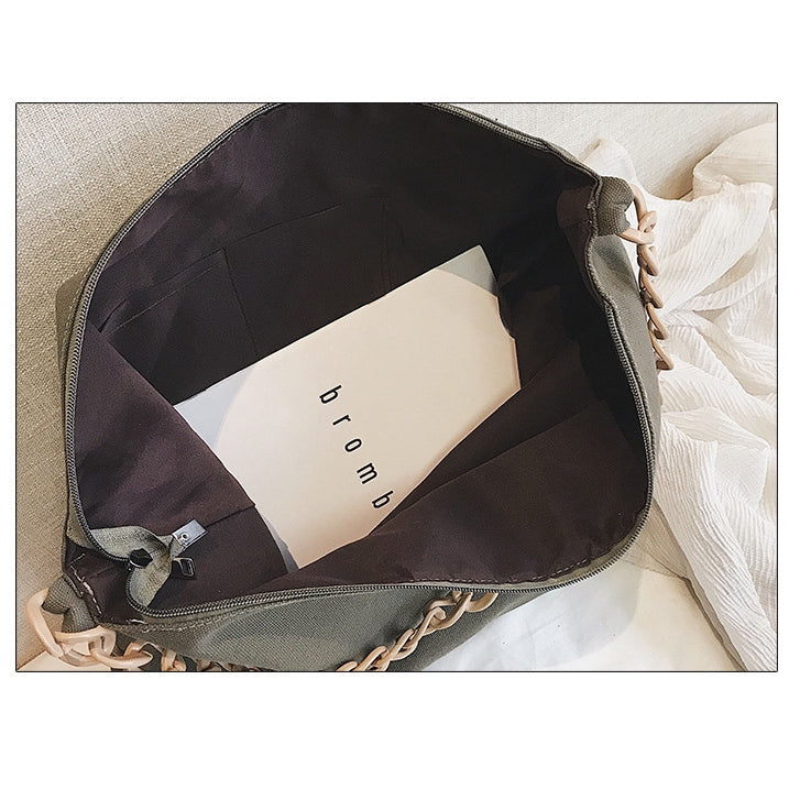 IELGY single shoulder bag personalized tote bag