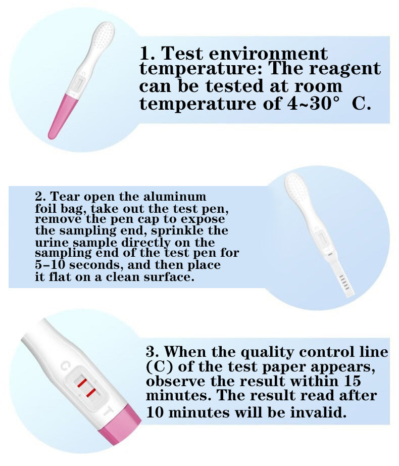 YOUTHAV Early pregnancy test paper pregnancy test stick rapid test card early pregnancy test pen pregnancy test paper