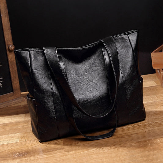 IELGY Bbesty Large-capacity Tot Bag Hand-held Shoulder Bag Simple Big Bag