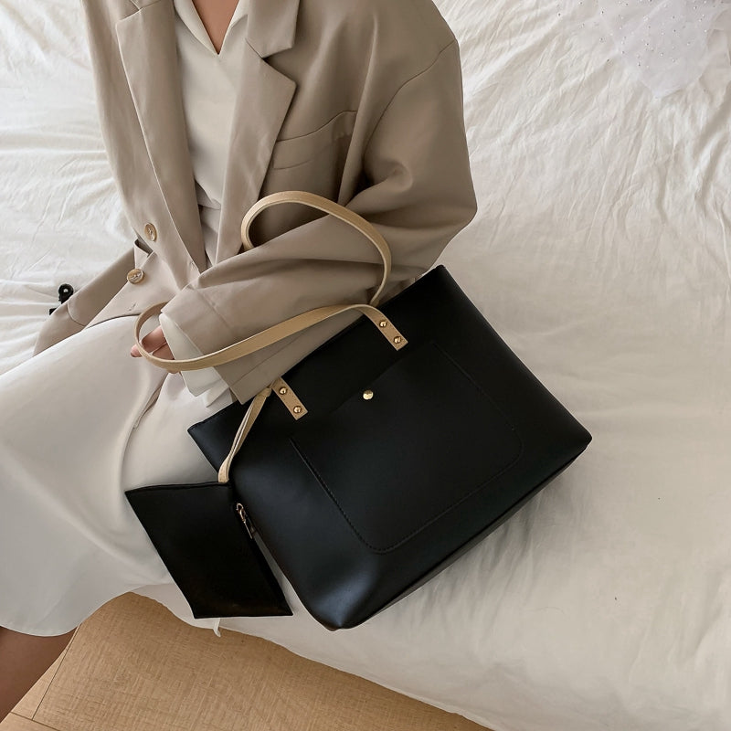 IELGY Korean style straddle bag simple fashion large capacity mother and child bag