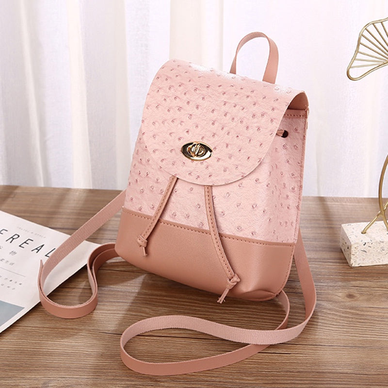 IELGY Korean Fashion Cute Small Backpack Small Fresh Backpack