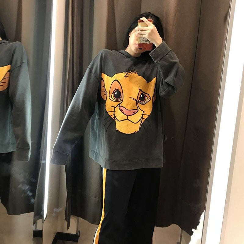 IELGY Women's Grey Hoodie