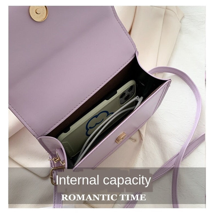 IELGY all-match mini fashion messenger bag casual small square bag