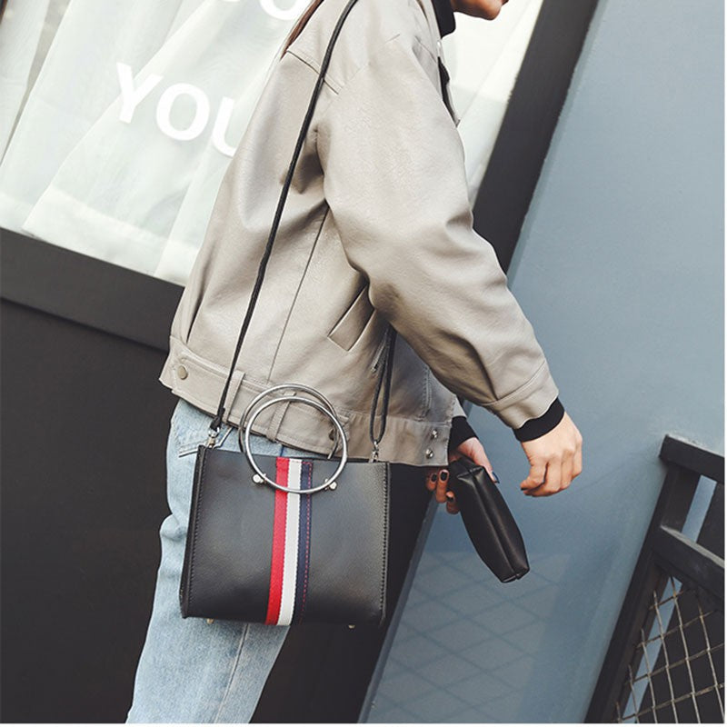 Korean version of the ring bag handbags student handbag