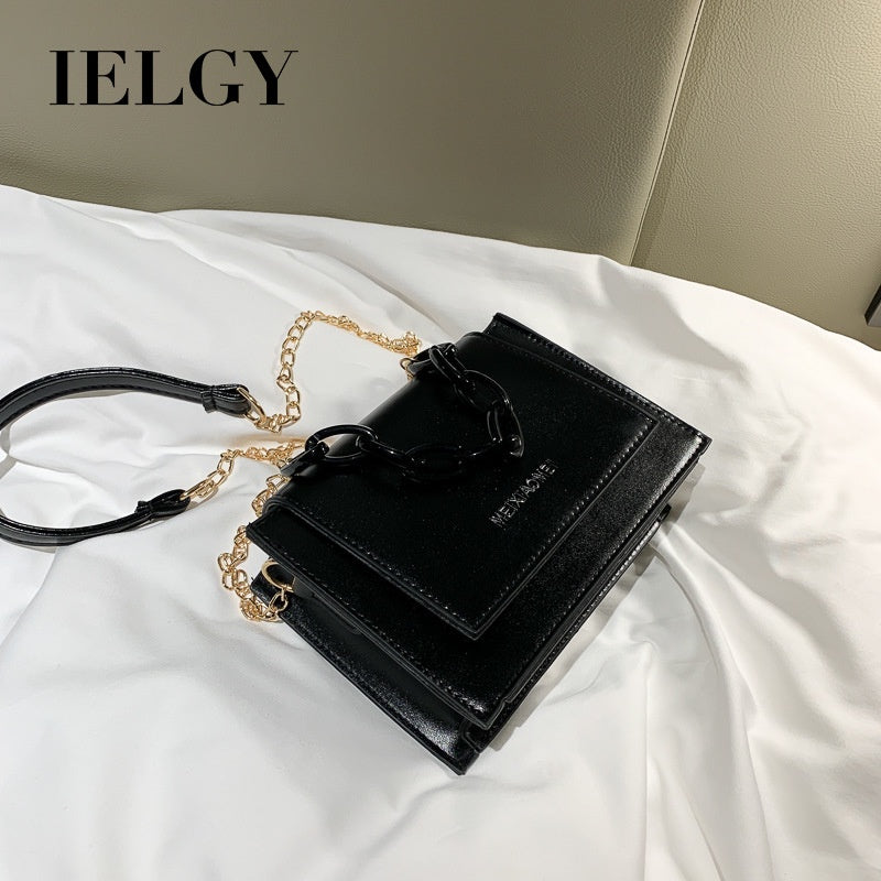 IELGY small bag female bag summer small fresh messenger all-match fashion chain small square bag