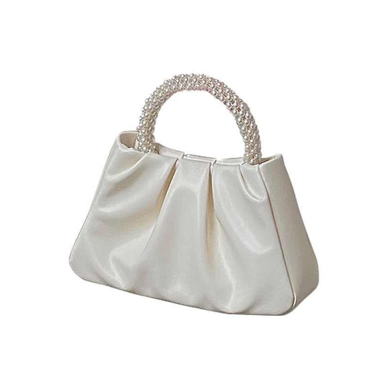 IELGY pearl small handbag mobile phone bag shoulder messenger mini bag