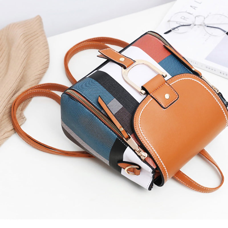 IELGY crossbody Korean fashion soft leather single and backpack