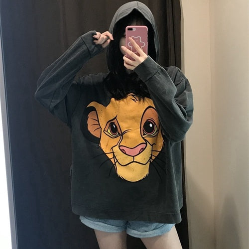 IELGY Women's Grey Hoodie