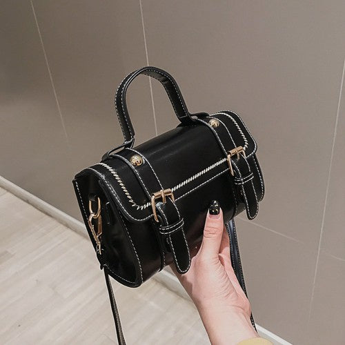IELGY  Chao retro leisure ins super fire single shoulder slant satchel