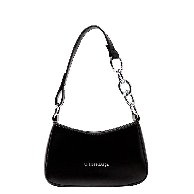 IELGY Fashion brand designer acrylic chain staff carrying single shoulder underarm bag