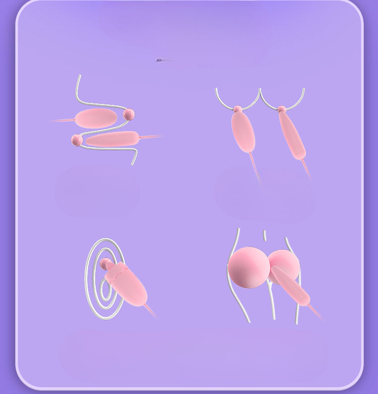 YOUTHAV Mihou Pull Bead Set Michao Finger Nipple Set Vibrating Egg Accessories Head Cover G-spot Clitoris Stimulation Adult Products
