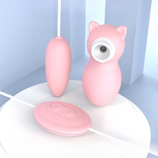 YOUTHAV New sucking egg vibrator female masturbator instant orgasm tongue licking G-spot flirting mini sex toys double shock egg vibrator