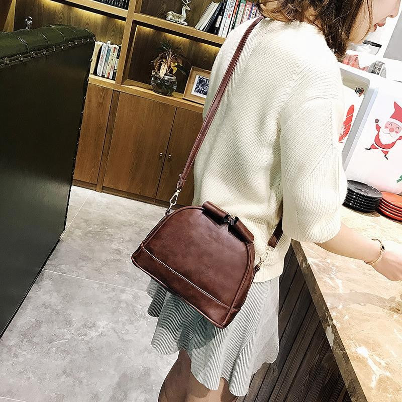 New Korean retro shoulder bag