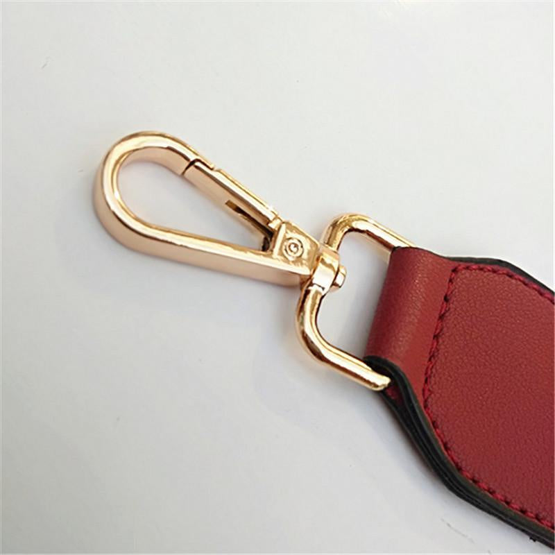 IELGY Fashion Solid Color Canvas Wide Shoulder Strap Accessories Adjustable All-match