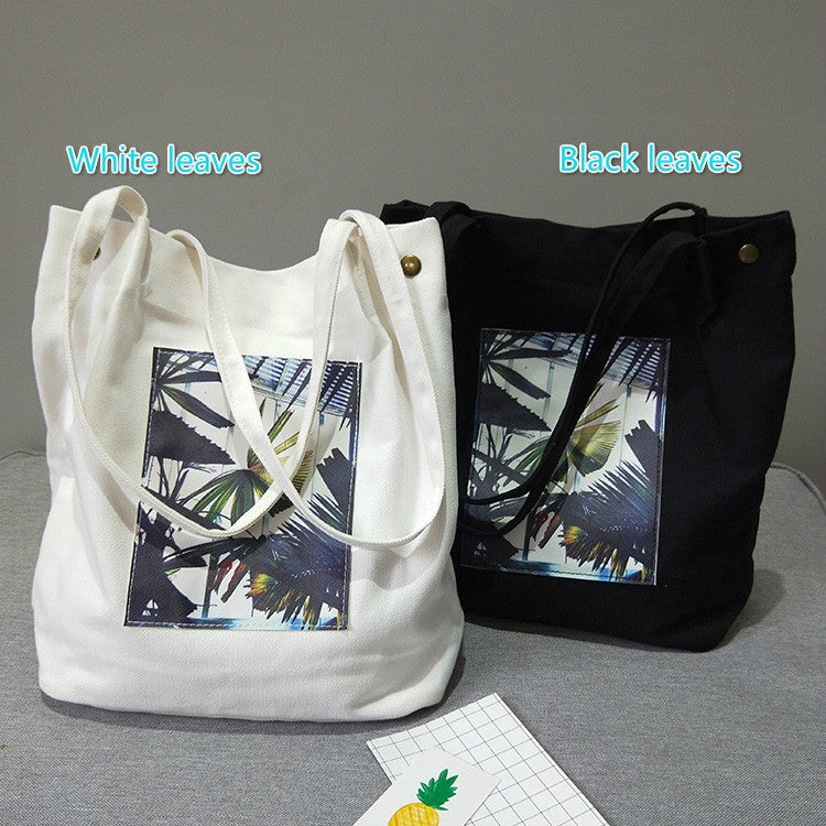 IELGY chic canvas bag handbag shoulder bag casual bag