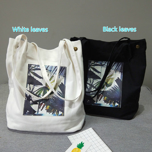 IELGY chic canvas bag handbag shoulder bag casual bag