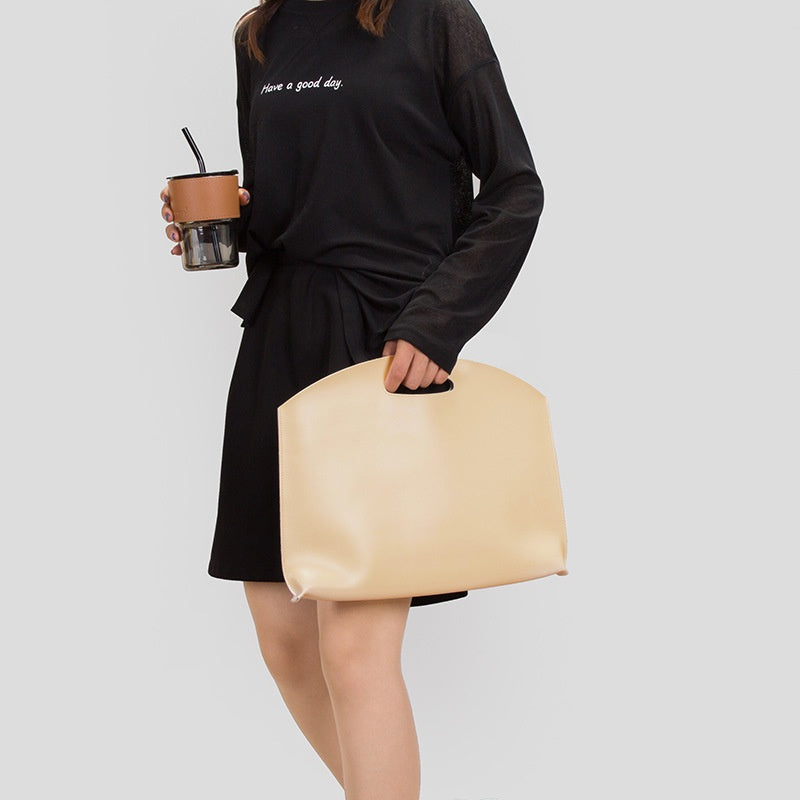 IELGY women's waterproof pu leather laptop bag