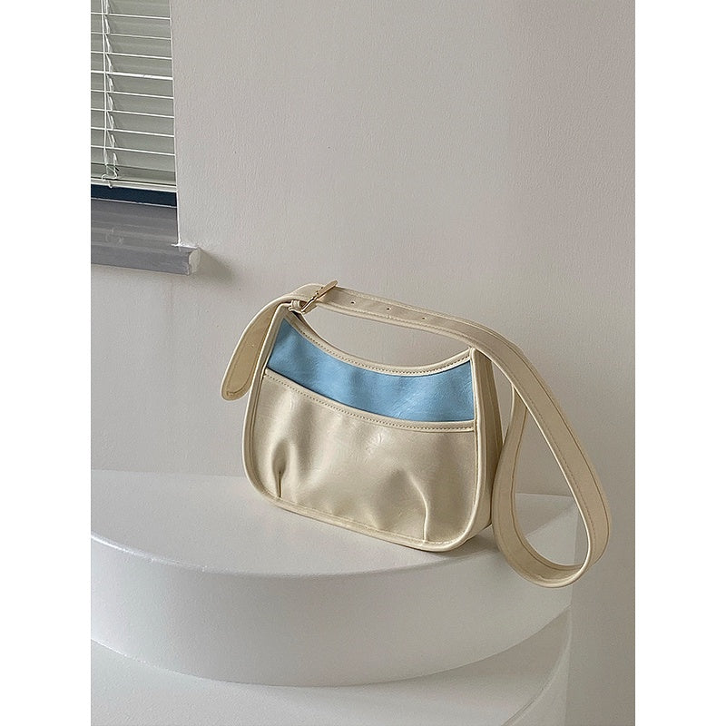 IELGY hit color casual diagonal bag women fashion one-shoulder trend