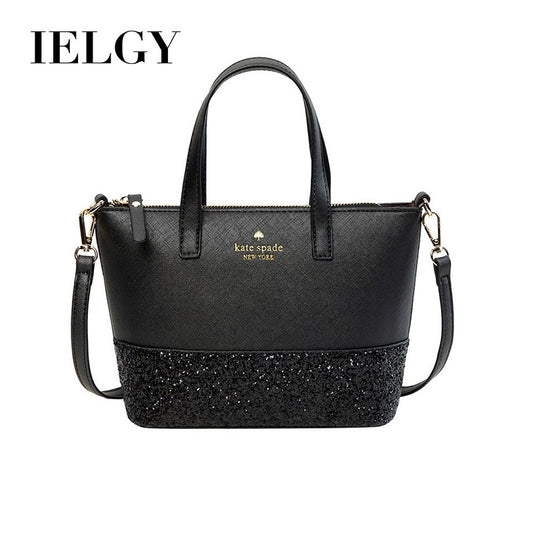 IELGY Fashion sequins tote bag shoulder bag female bag
