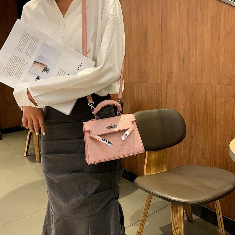 IELGY crocodile handbag classic Kelly bag
