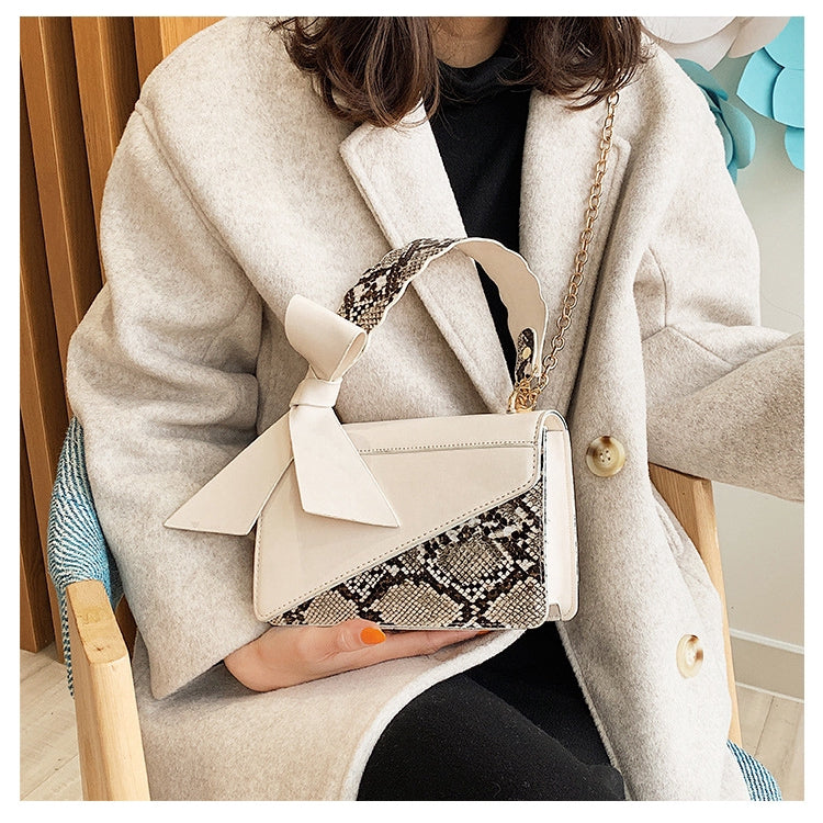 IELGY Snake Handbag Package Chain Party Bag
