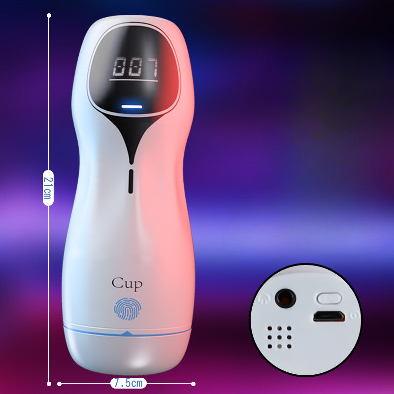 YOUTHAV Manual aircraft cup male masturbator adult sex toys sex toys fully automatic clamp suction cup vibration