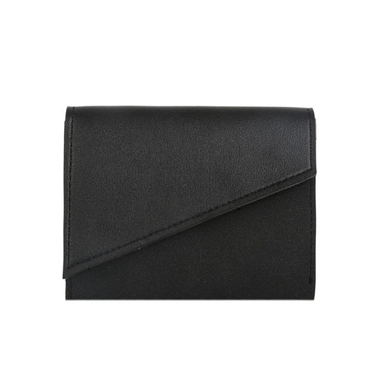 Trifold wallet female short student folding retro Harajuku coin purse
