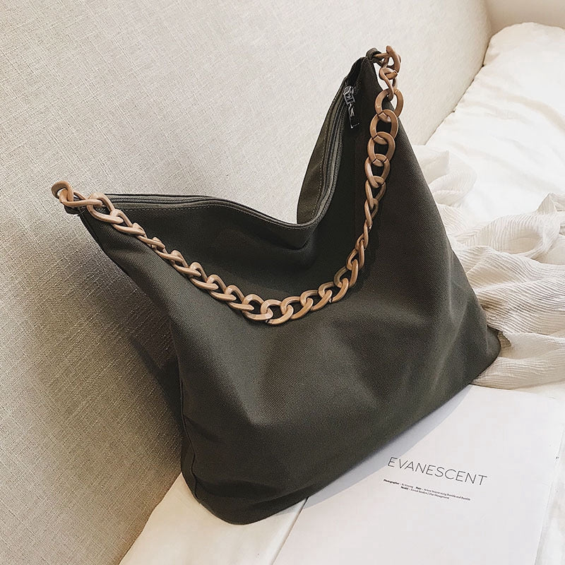 IELGY single shoulder bag personalized tote bag