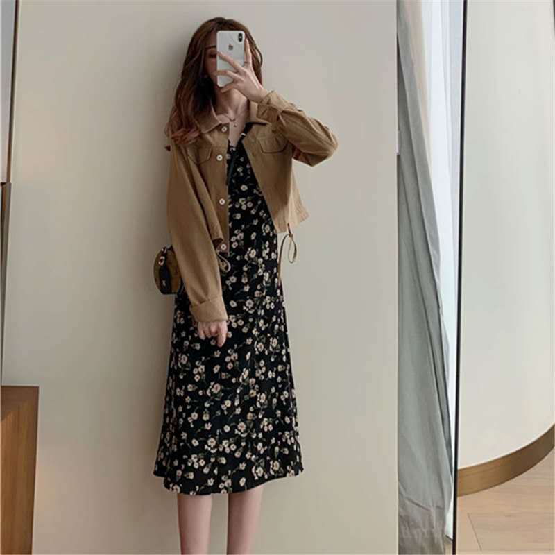 IELGY Women's clothes loose versatile fashion Korean style long sleeves suits casual thin jackets