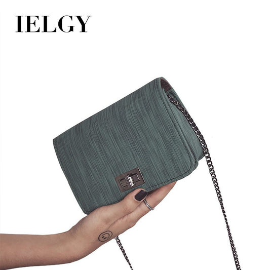 IELGY Small bag Korean version of the small square bag Messenger bag