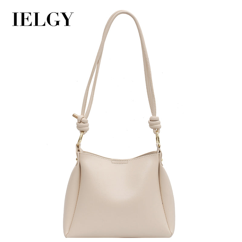 IELGY Advanced sense of foreign air bag women's summer new trend hundred set simple atmosphere one shoulder under the bag net red bucket bag