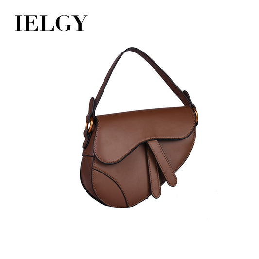 IELGY saddle bag wide shoulder strap cross bag