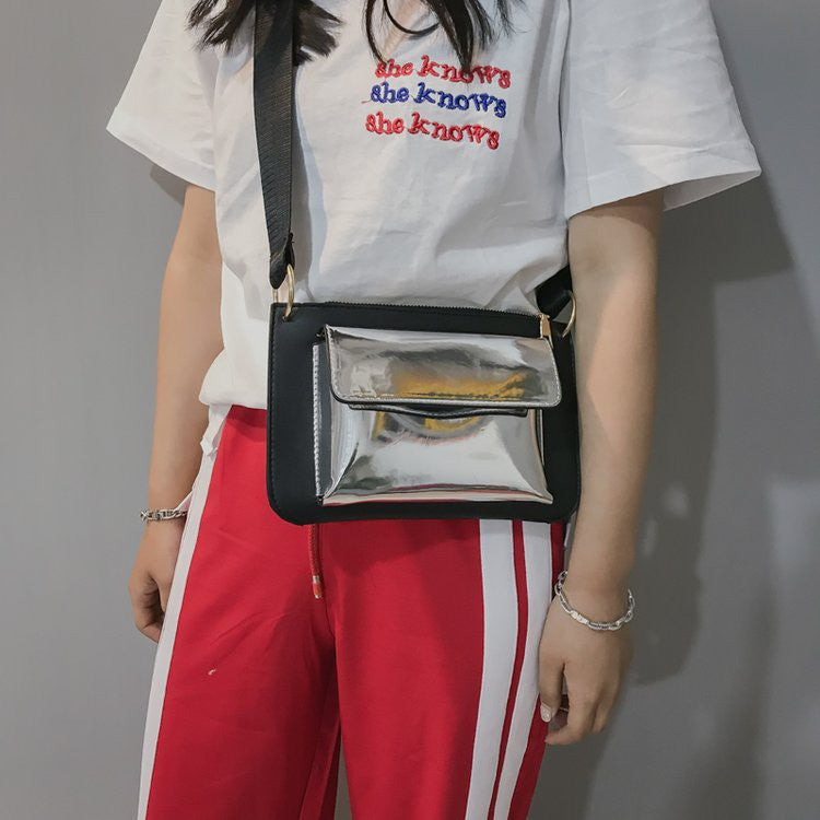 Mirror envelope hand bag small square bag Messenger bag shoulder bag female